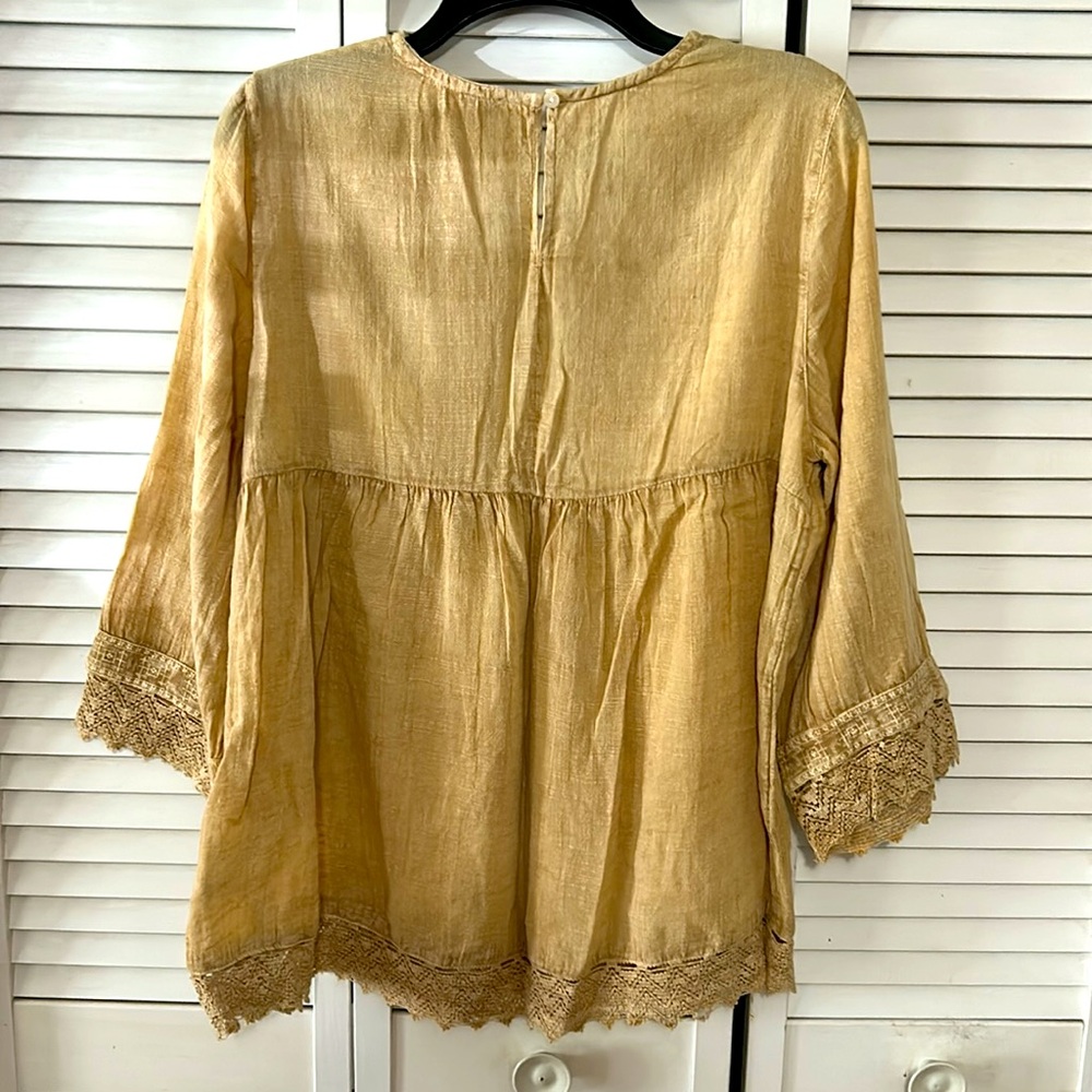 NWOT Rachel Zoe Gauze Top - Picture 5 of 5